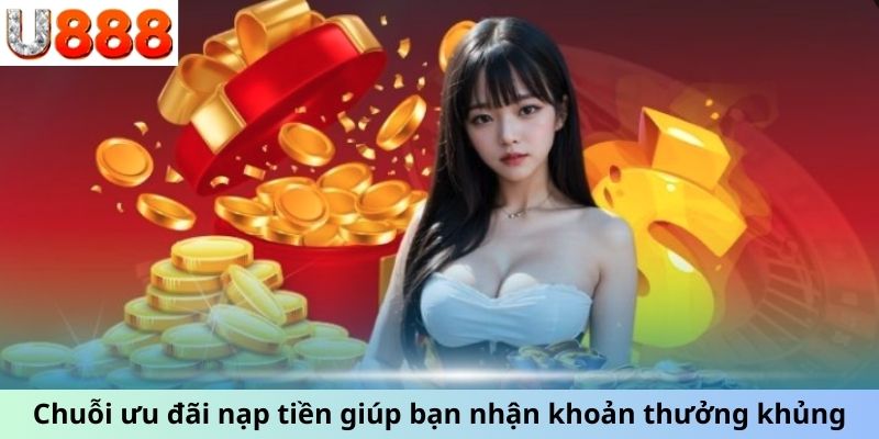 Chuỗi ưu đãi nạp tiền giúp bạn nhận khoản thưởng khủng