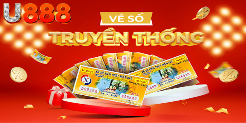 Xổ số kiến thiết là lựa chọn hàng đầu của khách hàng tại U888